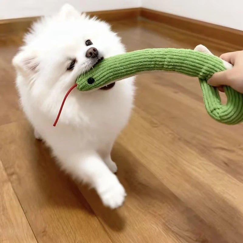 Dog Toy Snake Interactive Toy