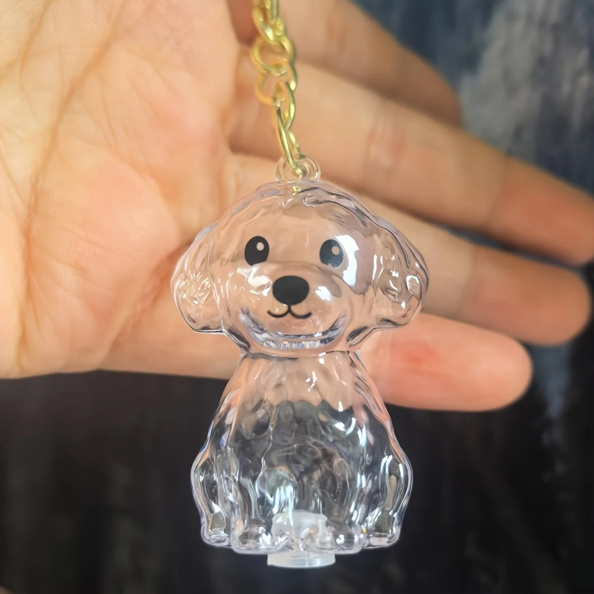 Transparent Dog Hair Storage Container Adorable Pet Keepsake Capsule
